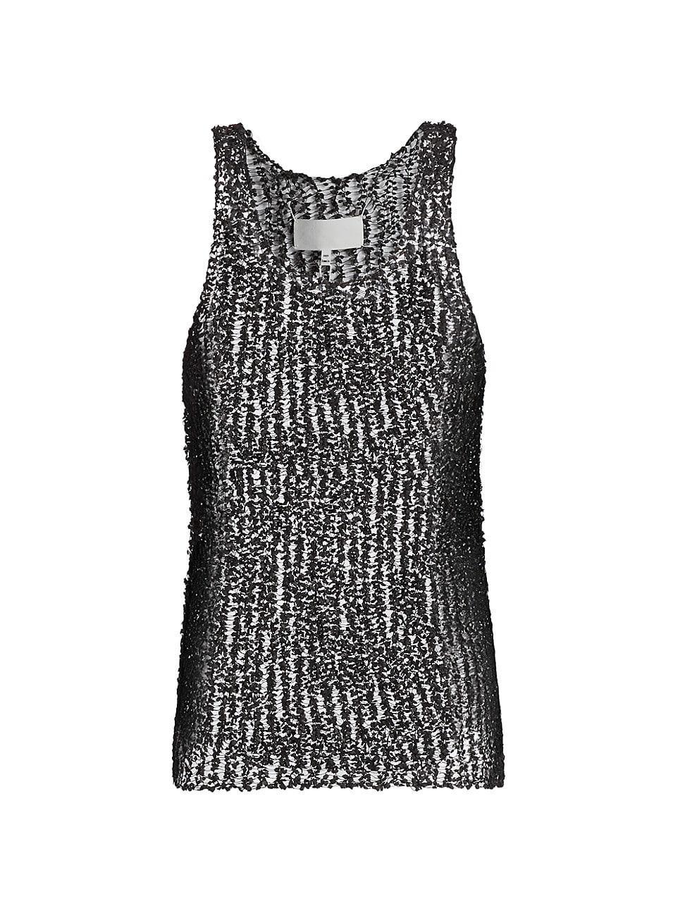 Womens Floral Appliqu Tank product image