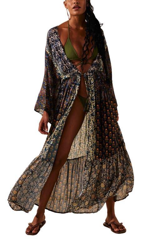 Free People Bombay Mixed Print Maxi Wrap Product Image