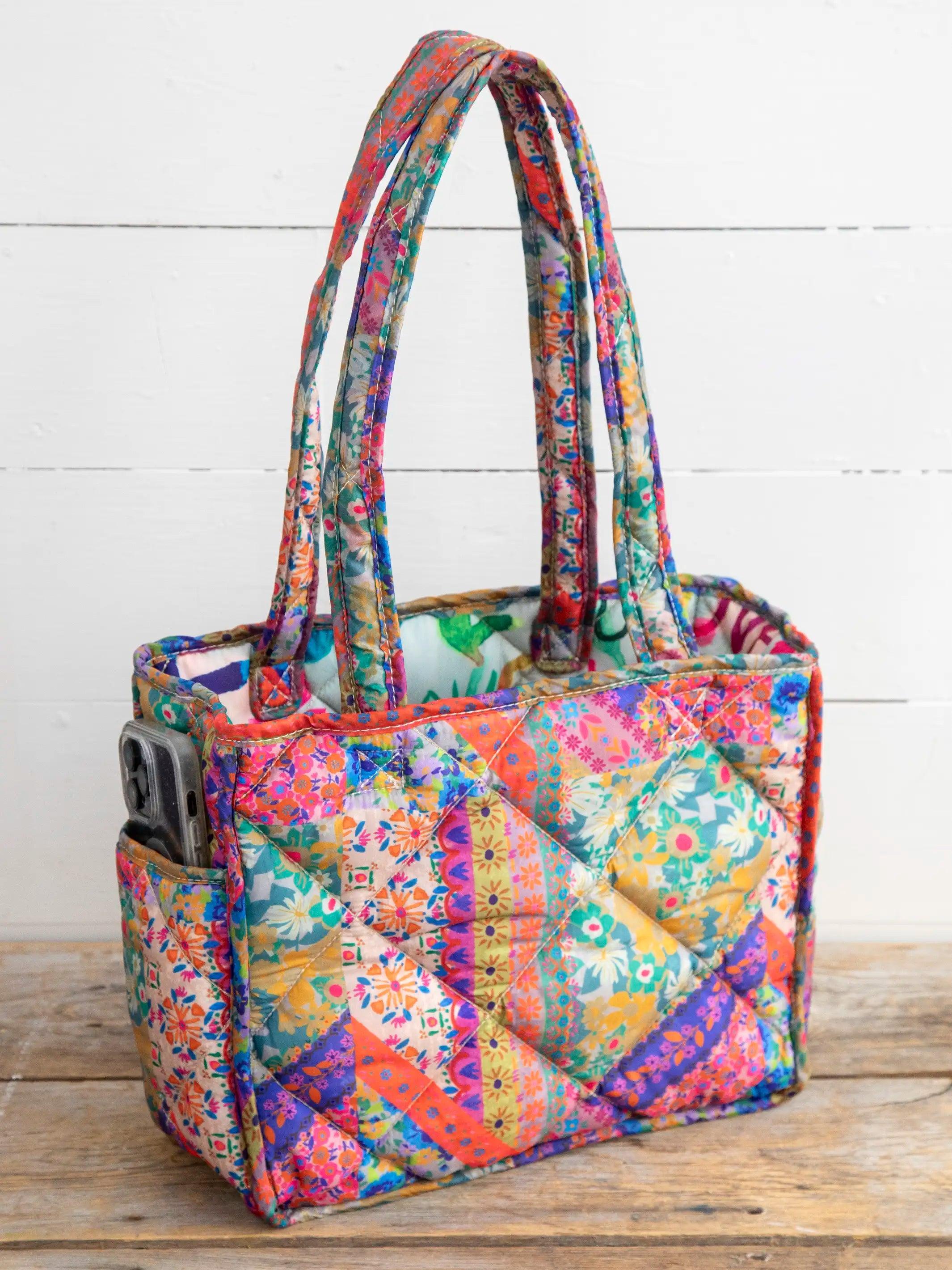 Reversible Puffy Tote Bag - Medium, Love Product Image