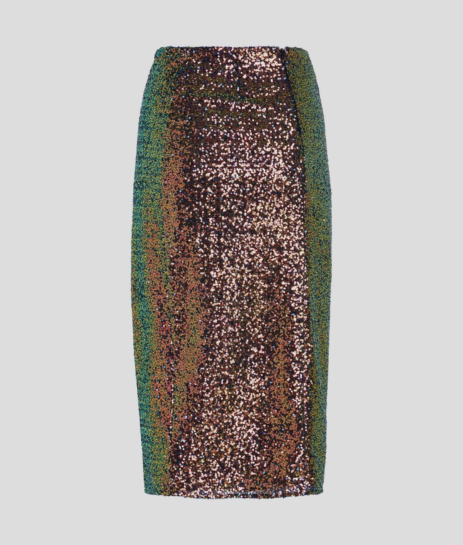 SEQUIN MIDI PENCIL SKIRT Product Image