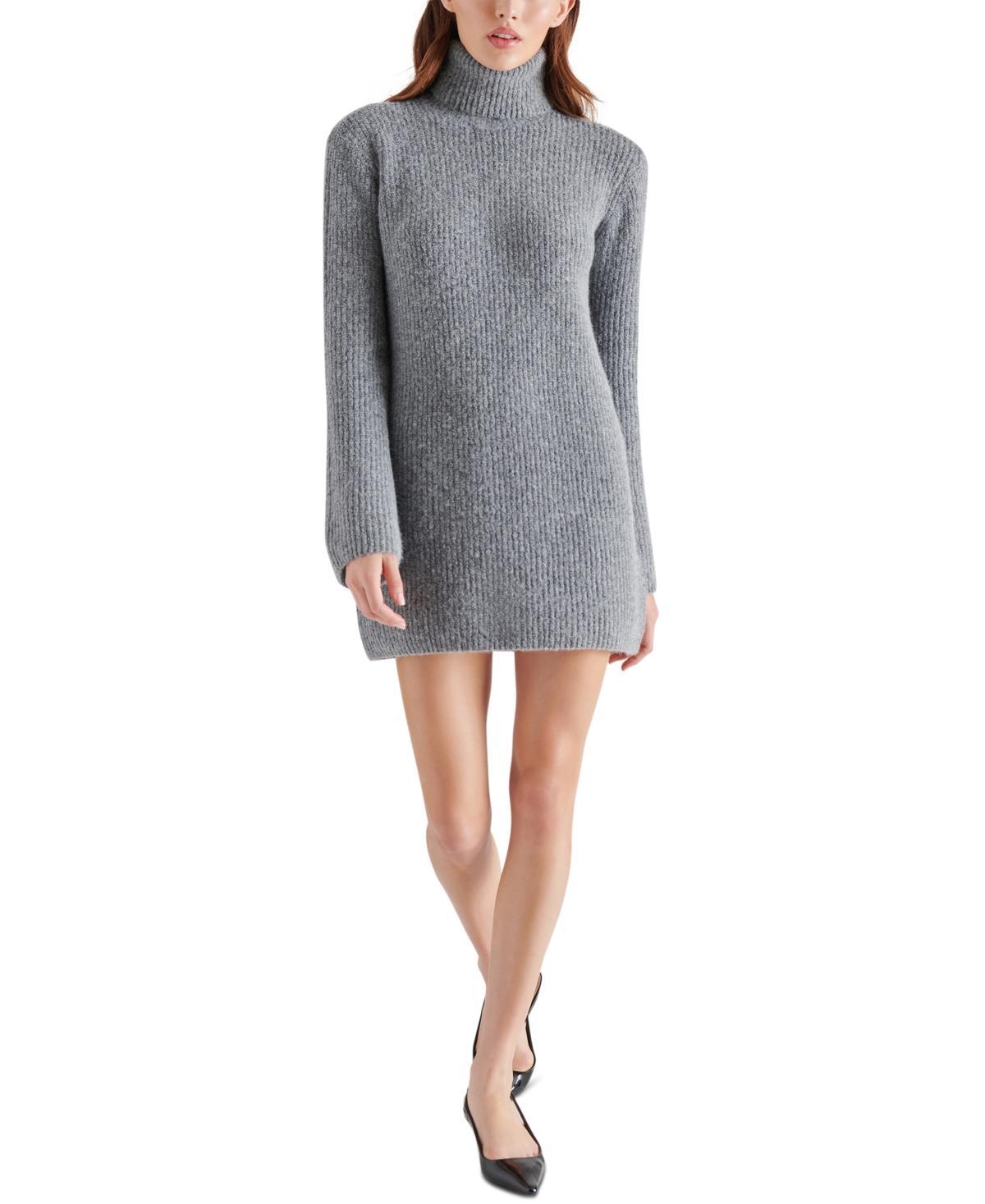 Steve Madden Womens Abbie Turtleneck Sweater Dress Product Image