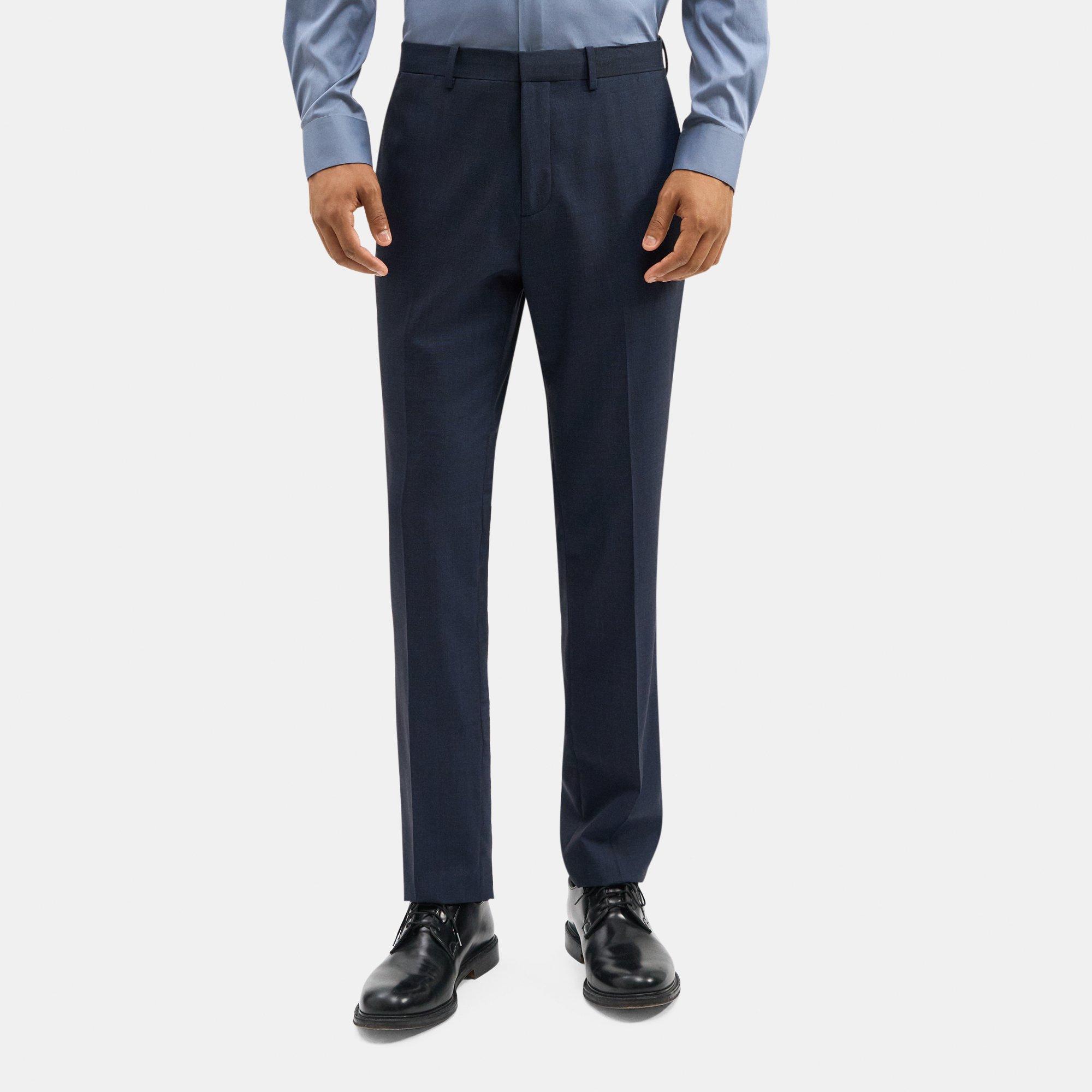 Checked Wool Slim-Fit Suit Pant | Theory Outlet Product Image