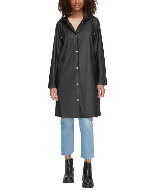 Levis Womens Long Hooded Rain Coat Product Image