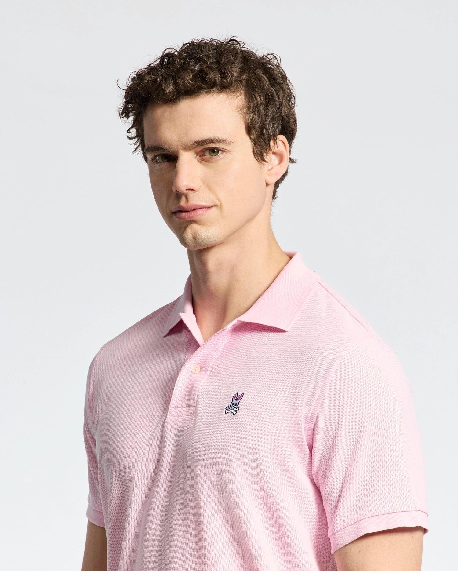 MENS CLASSIC PIQUE POLO SHIRT - B6K001B200 Product Image