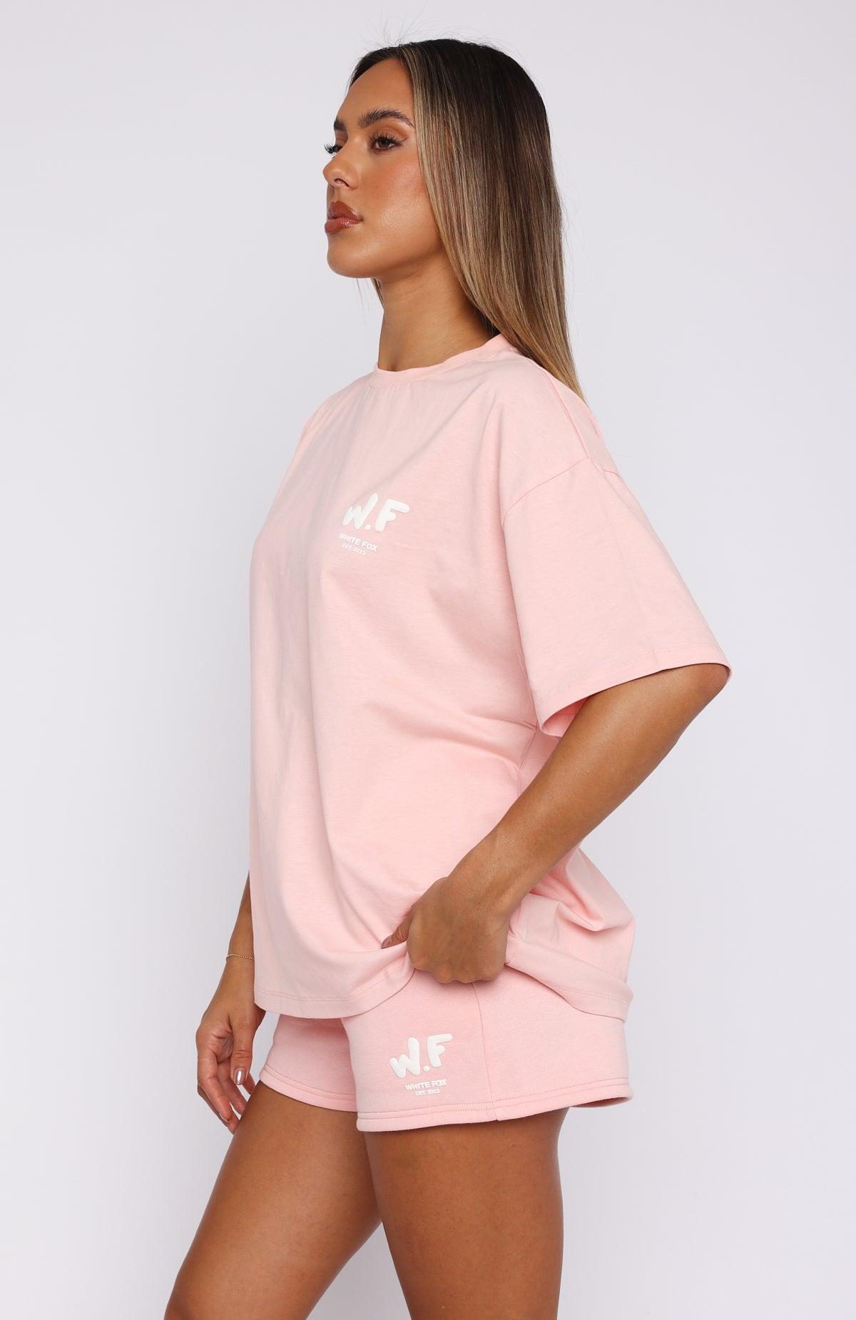 The New Standard Oversized Tee Pink Product Image