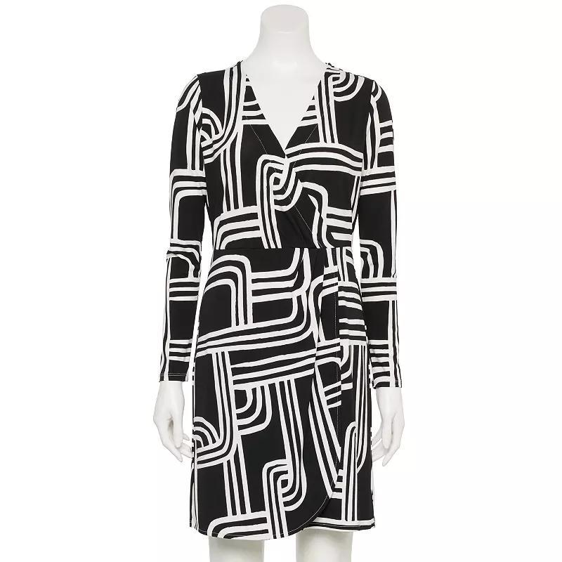 Womens Nine West Adaptive Wrap Dress Product Image