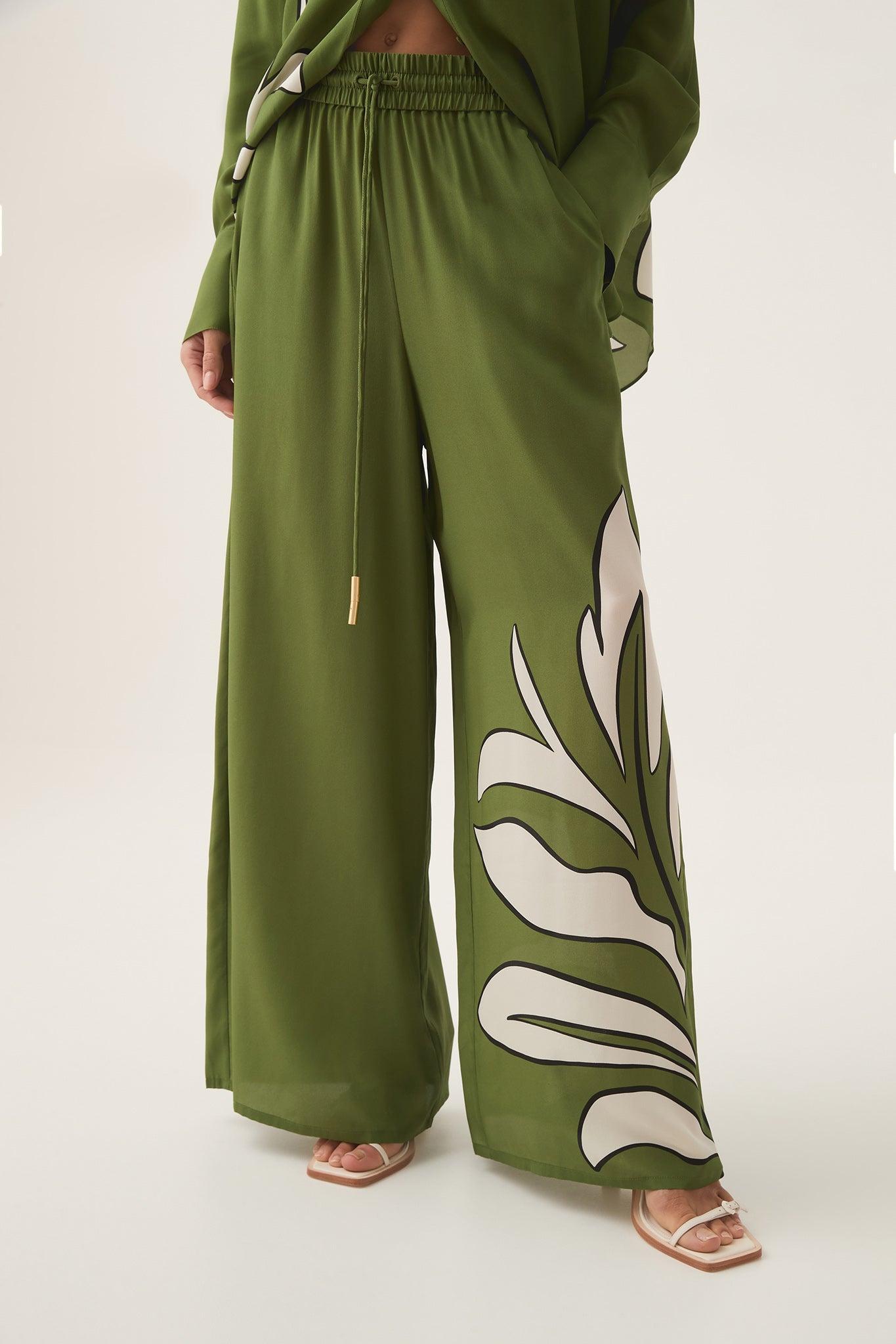 Planetary Silk Drawcord Pant Product Image