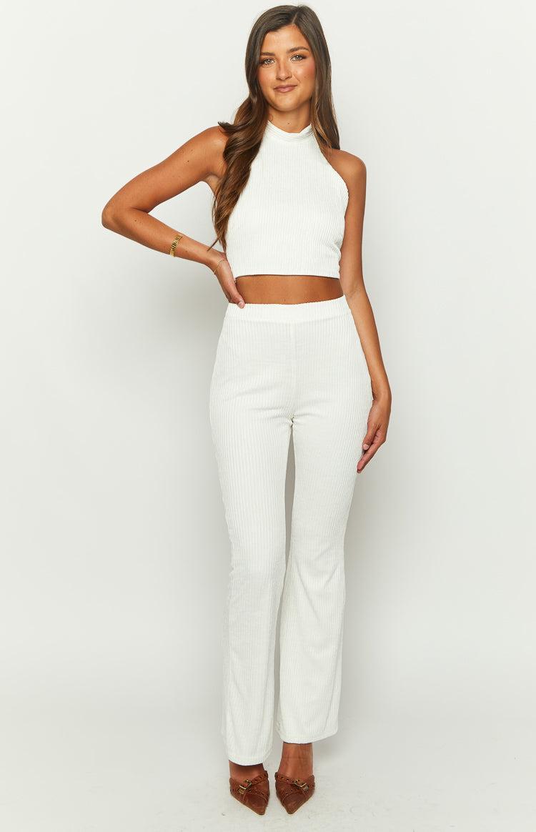 Queenie White Pants Product Image