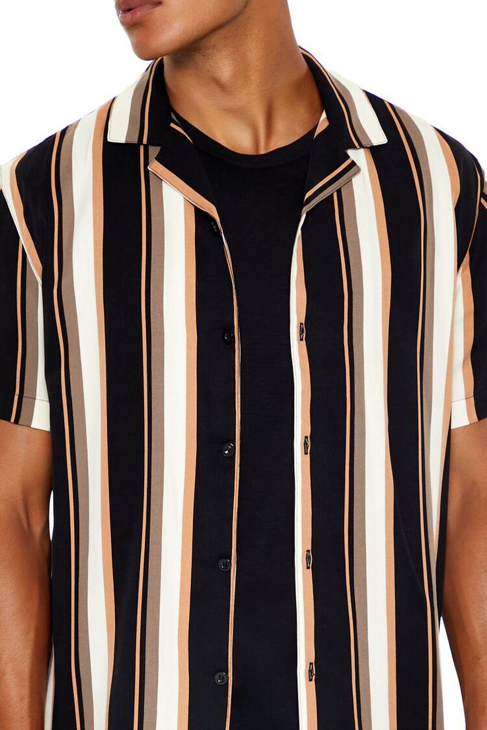 Striped Rayon Shirt | Forever 21 Product Image