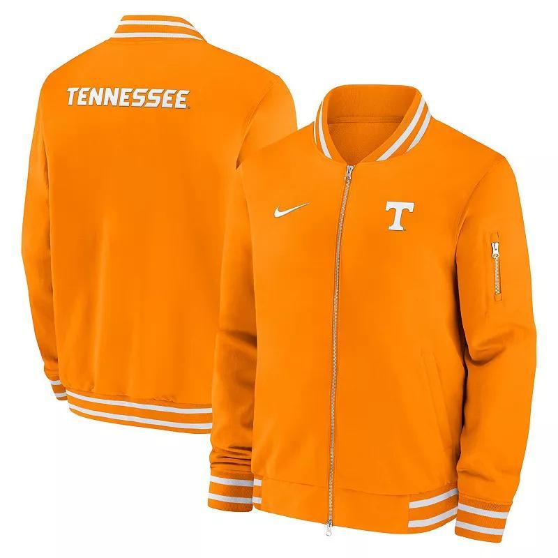 Mens Nike Tennessee Tennessee Volunteers 2024 Sideline Full-Zip Bomber Jacket Product Image