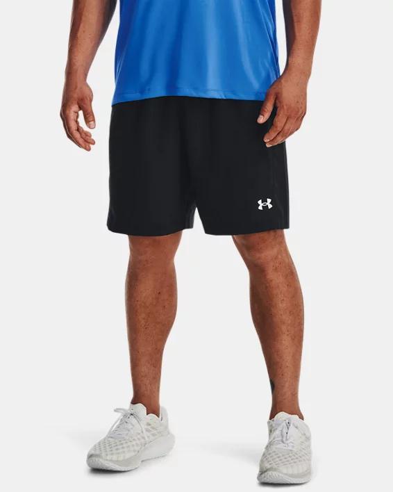 Men's UA Woven Halfback Wordmark Shorts Product Image