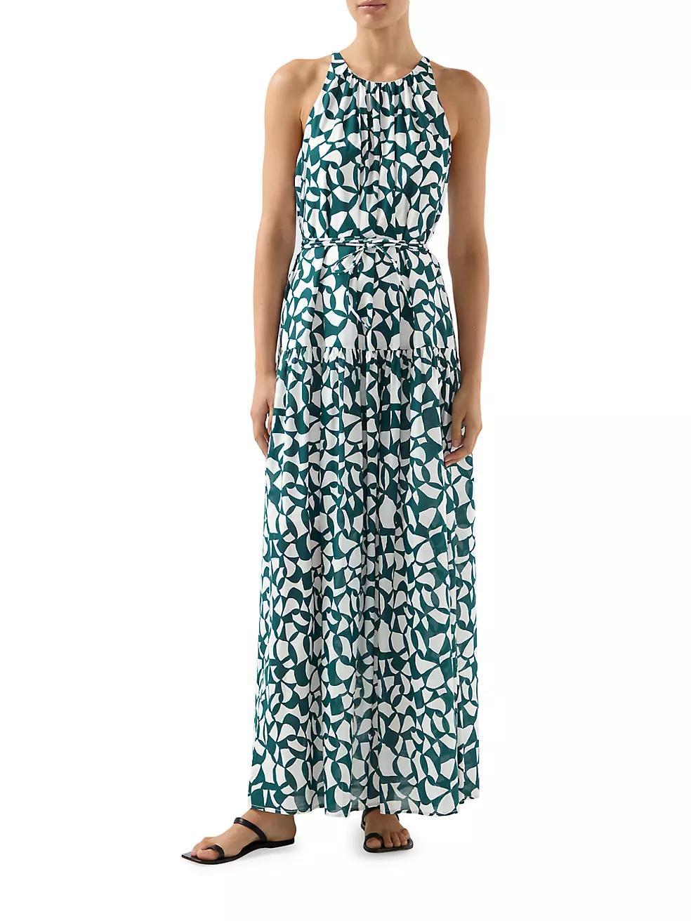 Giovanna Geometric Maxi Dress Product Image