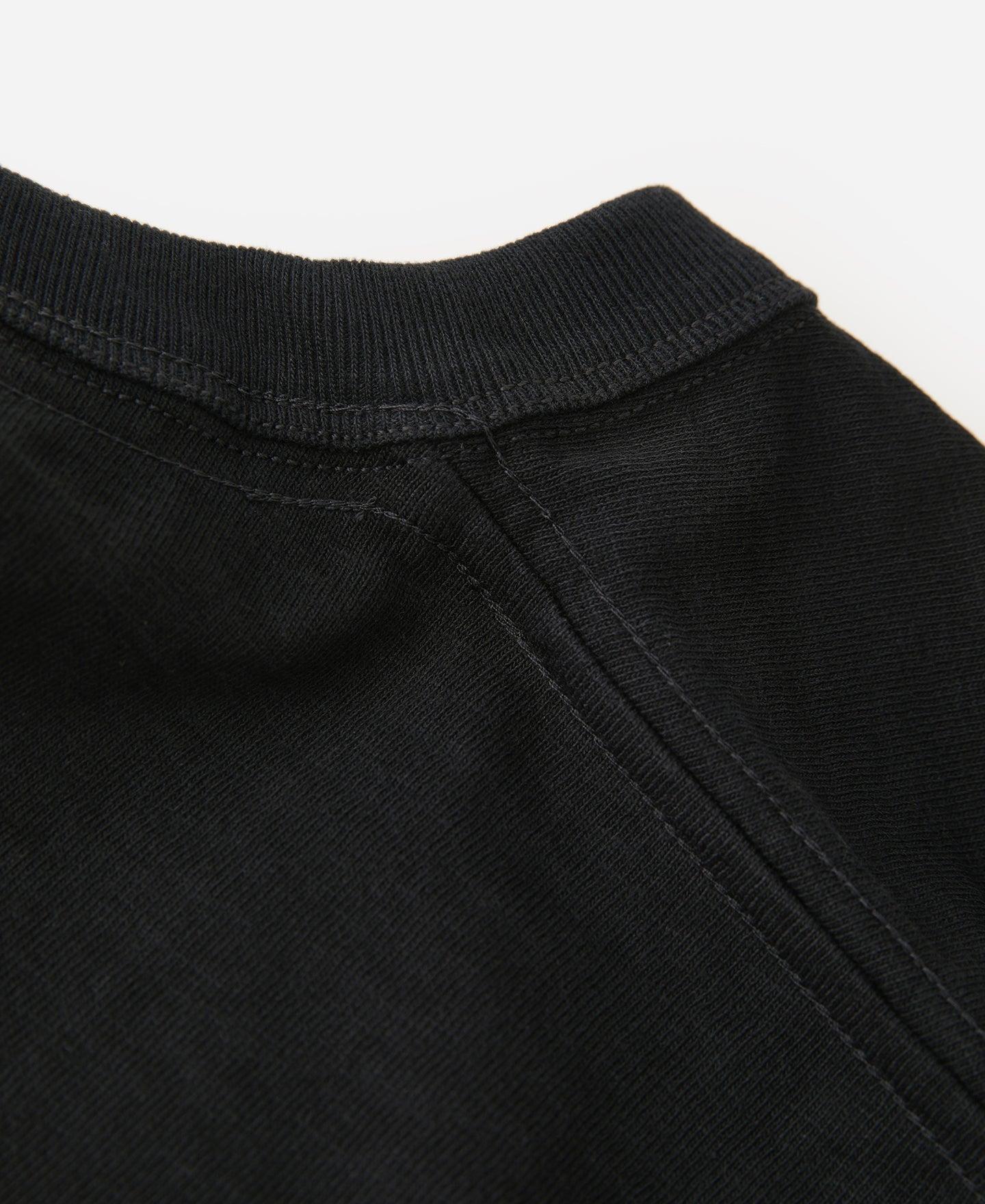 10.5 oz US Cotton Tubular Gusset T-Shirt - Black Product Image