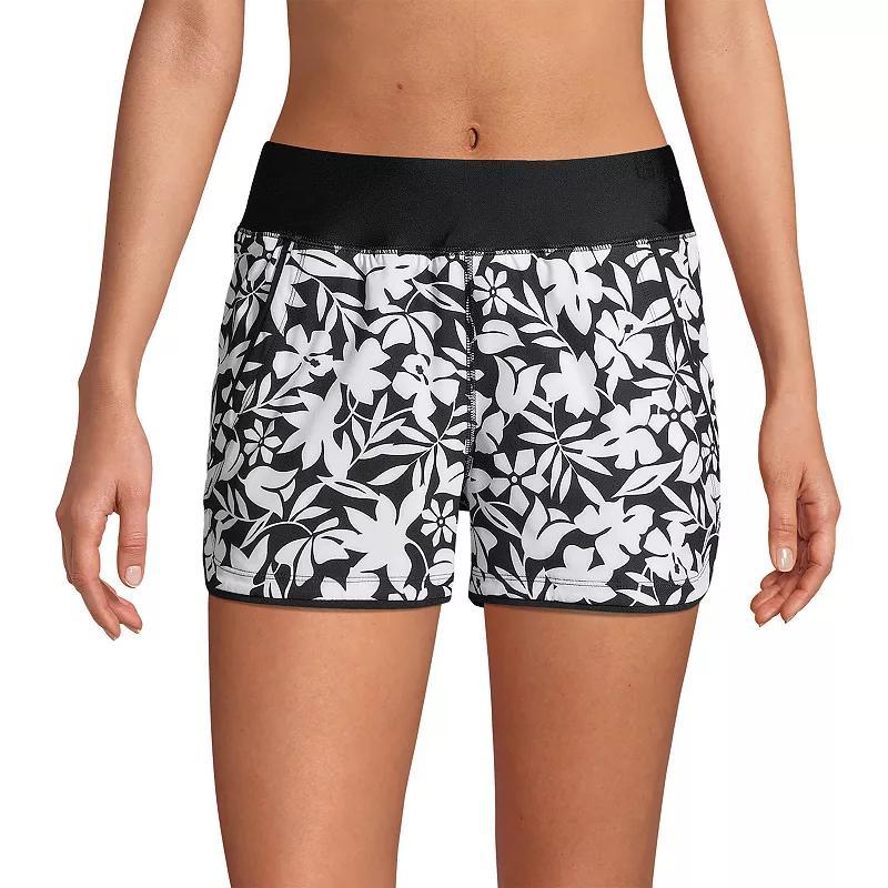 Womens Lands End 3 Quick Dry Swim Shorts With Panty Product Image