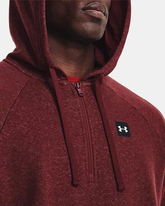 Men's UA Rival Fleece ½ Zip Hoodie Product Image