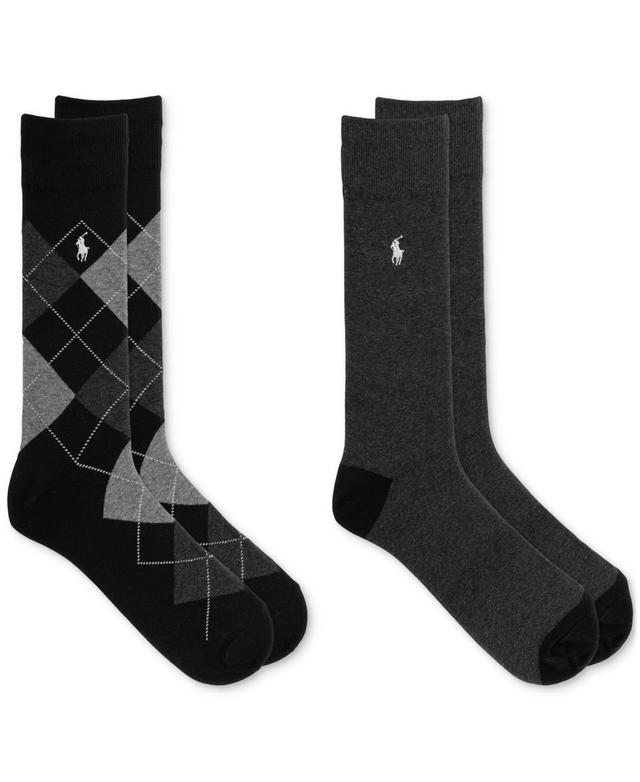 Polo Ralph Lauren Mens Argyle Slack Socks, 2-Pack Product Image