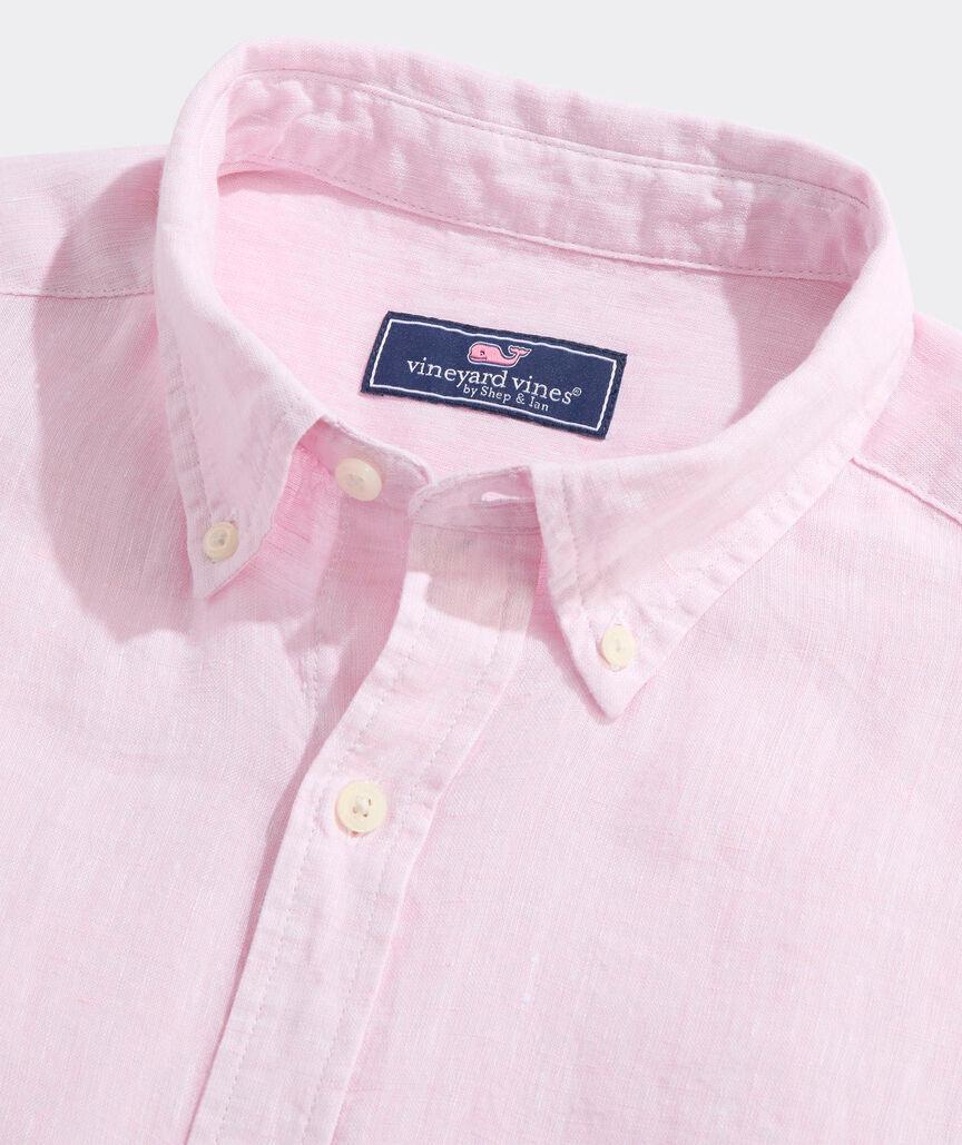 Surfside Solid Linen Shirt Product Image