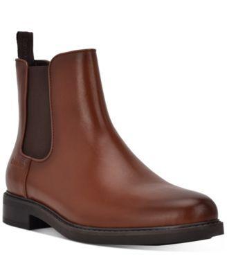 Calvin Klein Mens Fenwick Pull On Chelsea Boots Product Image