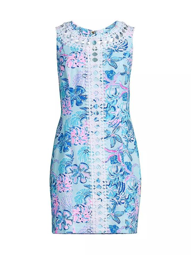 Mila Floral Lace Shift Dress Product Image