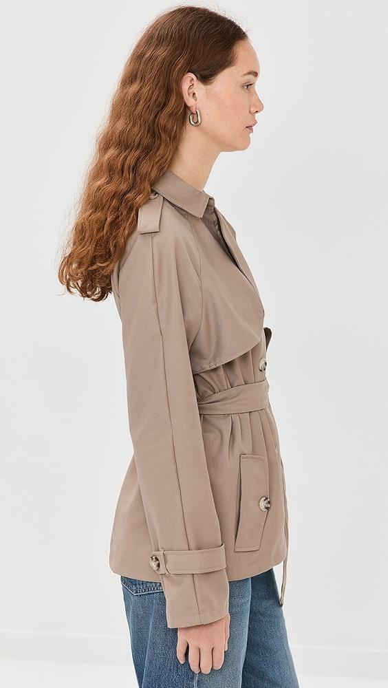 Lioness Cropped Trencherous Coat | Shopbop Product Image