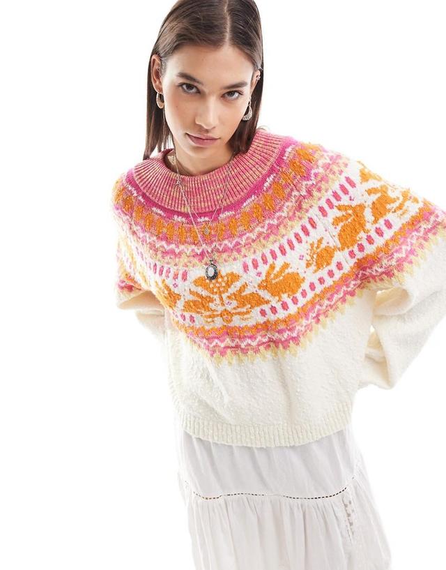 Free People fairisle sweater Product Image