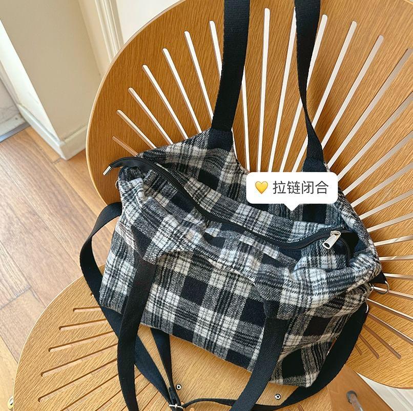 Plaid Crossbody Bag Product Image