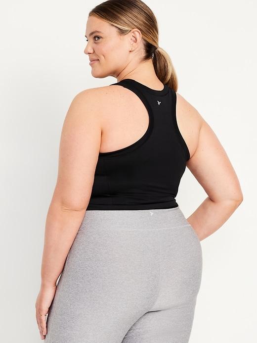 Fitted Seamless Crop Tank Top Product Image