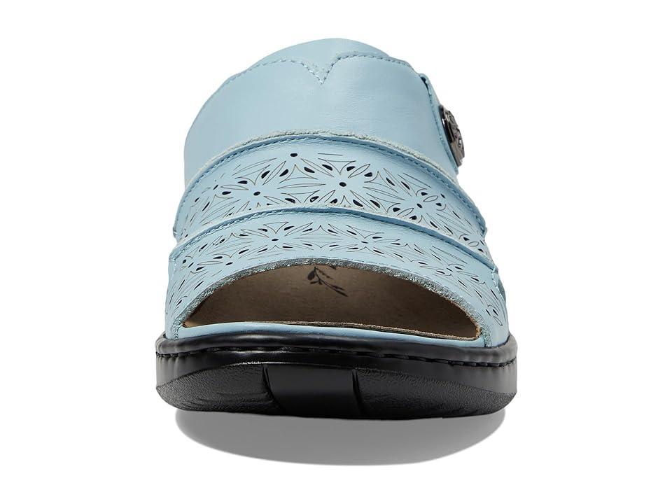 KEEN Howser Harvest Slide Leather Birch) Women's Shoes Product Image