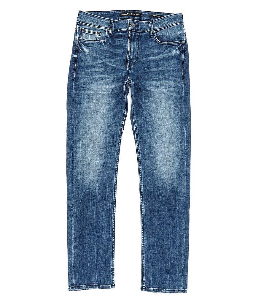 Guess Slim Fit Straight Leg Jeans Product Image