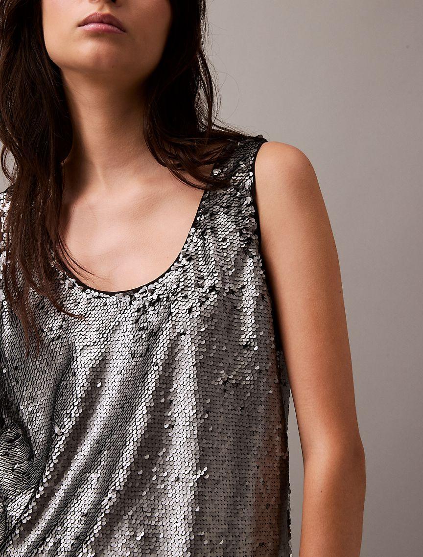 Sequin Tank Top Product Image