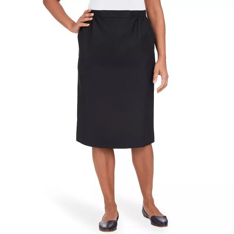 Womens Alfred Dunner Pull-On Pencil Skirt Product Image