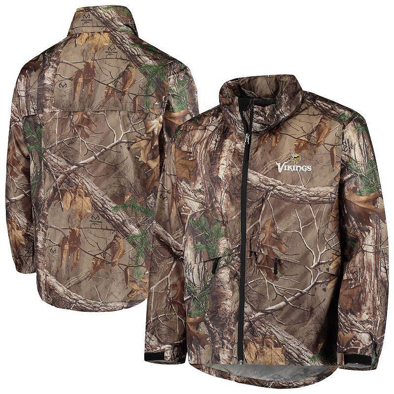 Mens Realtree Camo Pittsburgh Steelers Sportsman Waterproof Packable Full-Zip Jacket Product Image