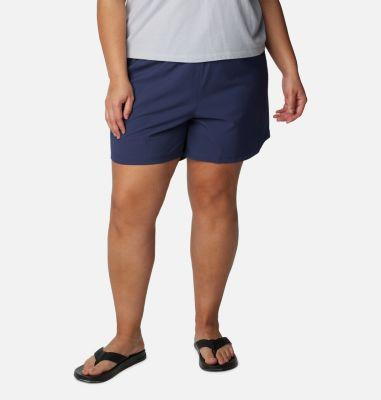 Columbia Womens PFG Tamiami Pull-on Shorts - Plus Size- Product Image