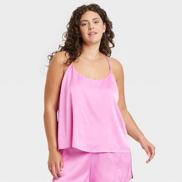 Womens Satin Cami - Auden 4X Product Image