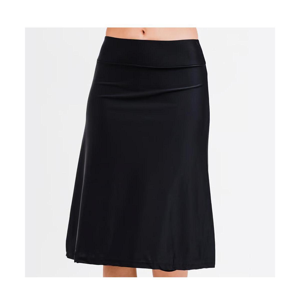 Calypsa Womens Long Swim Skort Product Image