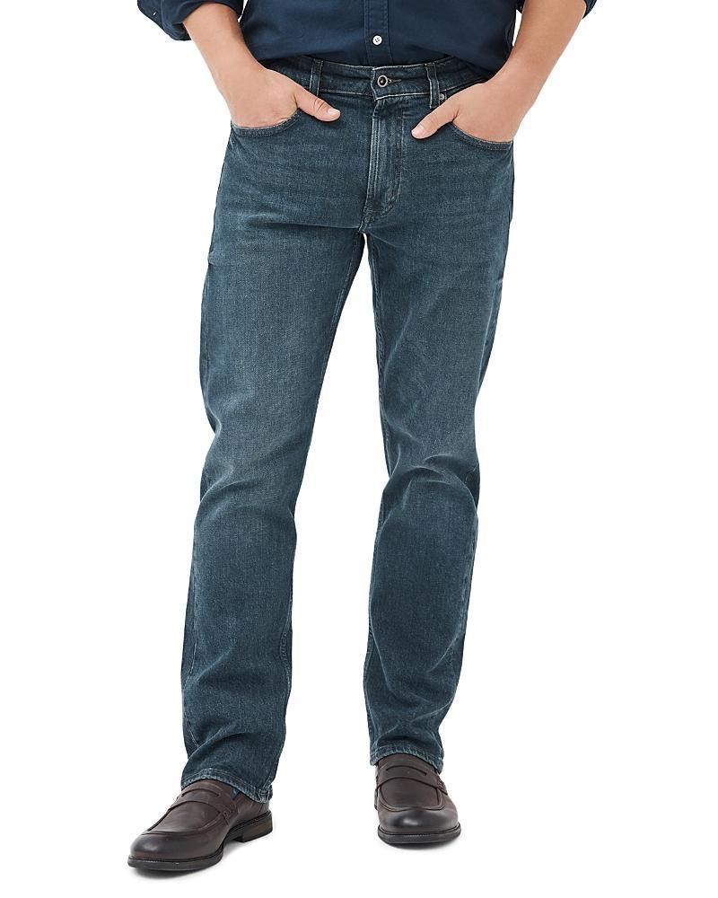 Mens Winton Straight Leg Stonewash Denim Jeans Product Image