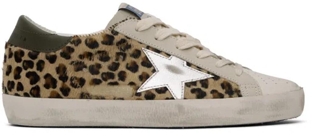 GOLDEN GOOSE Super-star Classic Sneakers In Brown Product Image