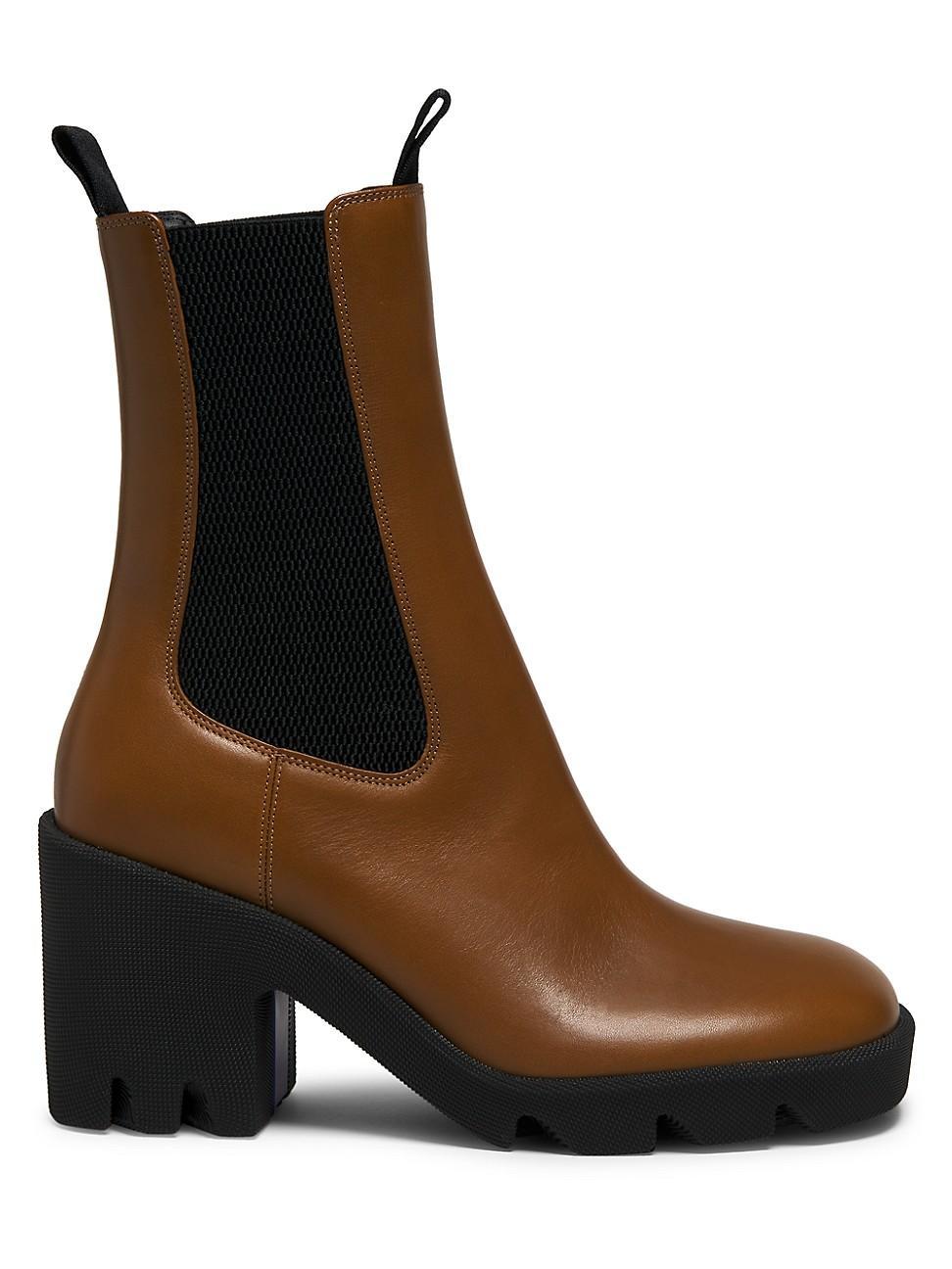 Womens Stride Leather Chelsea Boots product image