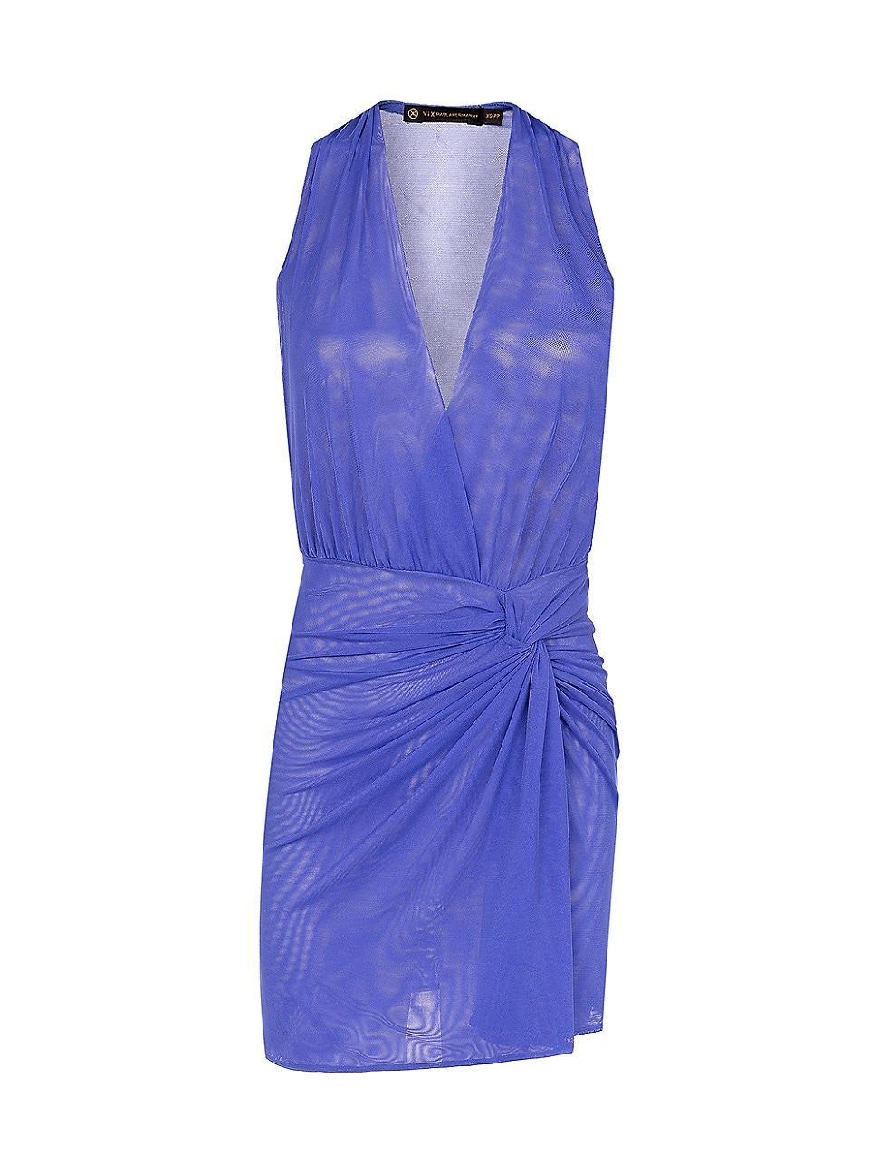 Womens Karina Sleeveless Wrap-Style Cover-Up Product Image