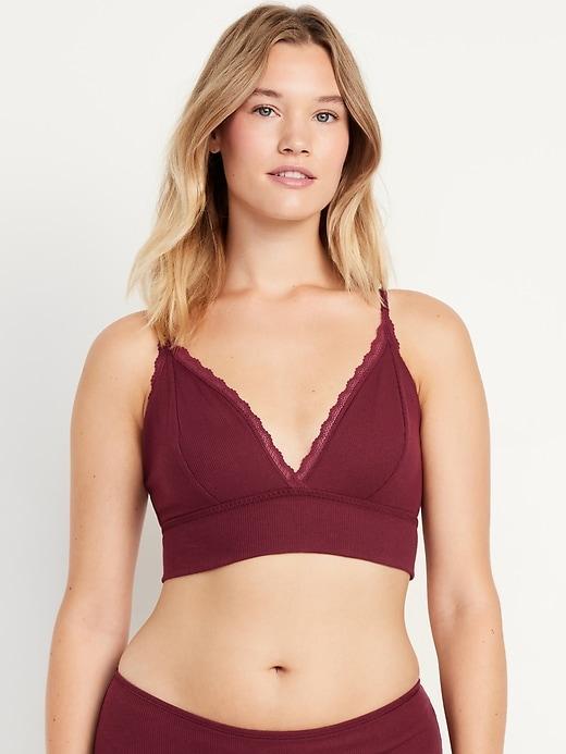 Longline Waffle Bralette Product Image