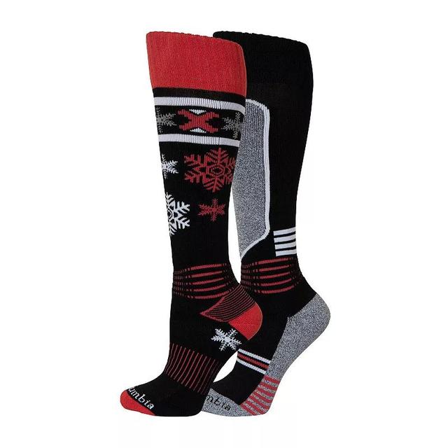 Womens Columbia 2-pack Thermolite Snow Angel Knee High Ski Socks Product Image