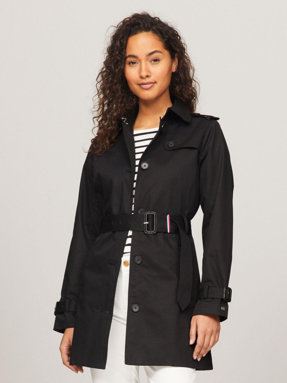 Tommy Hilfiger Women's Belted Single-Breasted Trench product image