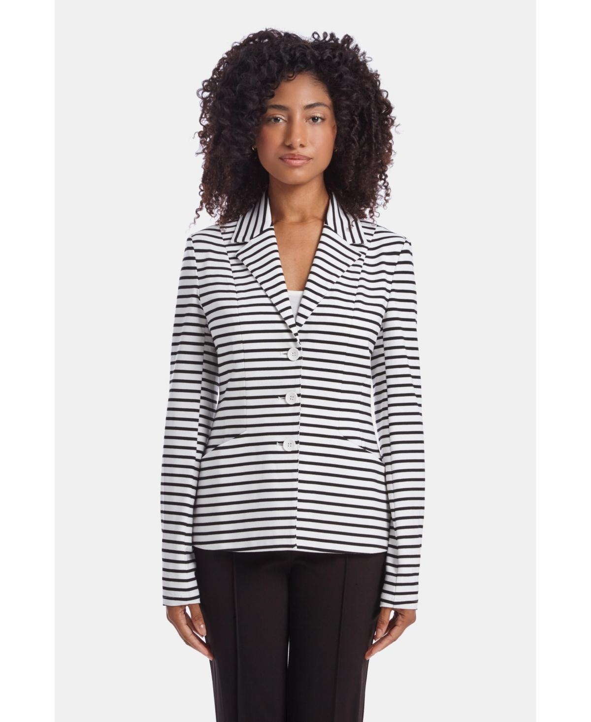 Womens The Sight Striped Knit Jacket Product Image