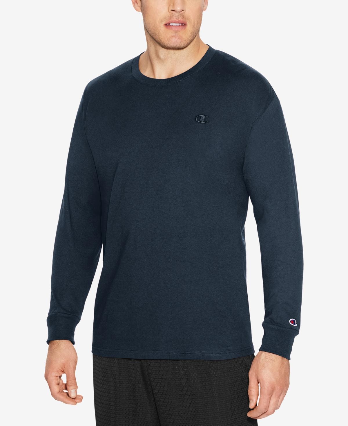 Champion Mens Long-Sleeve Jersey T-Shirt Product Image