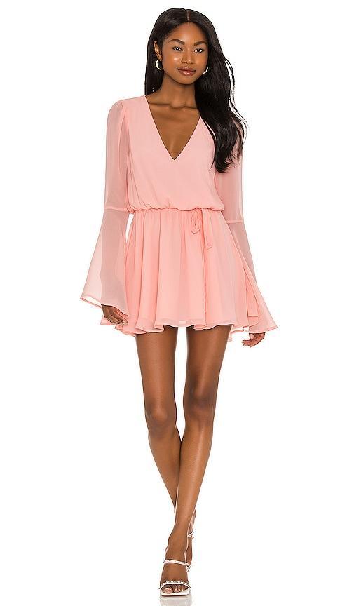 Lovers and Friends Lila Dress in Peach Pink Product Image