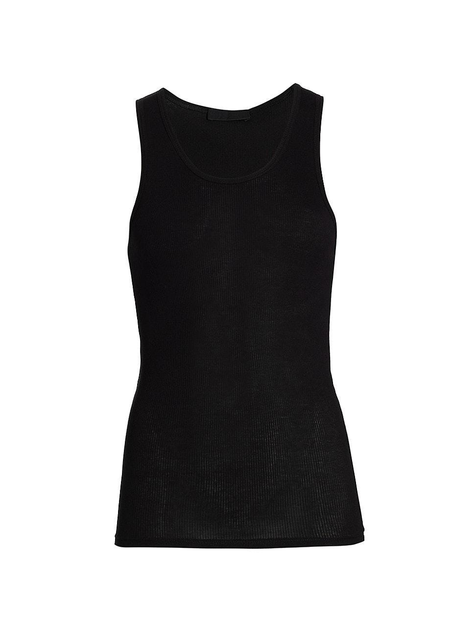 Womens Cotton Rib-Knit Tank product image