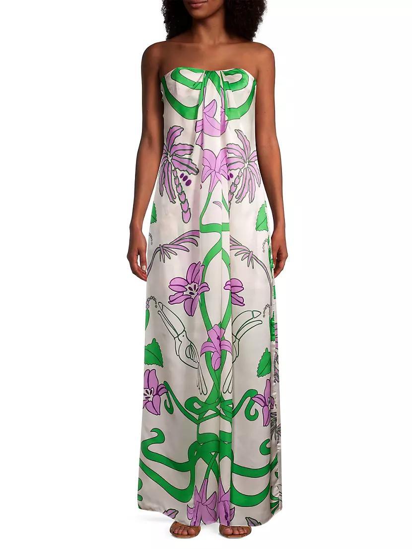 Bardot Maxi Silk Dress Product Image