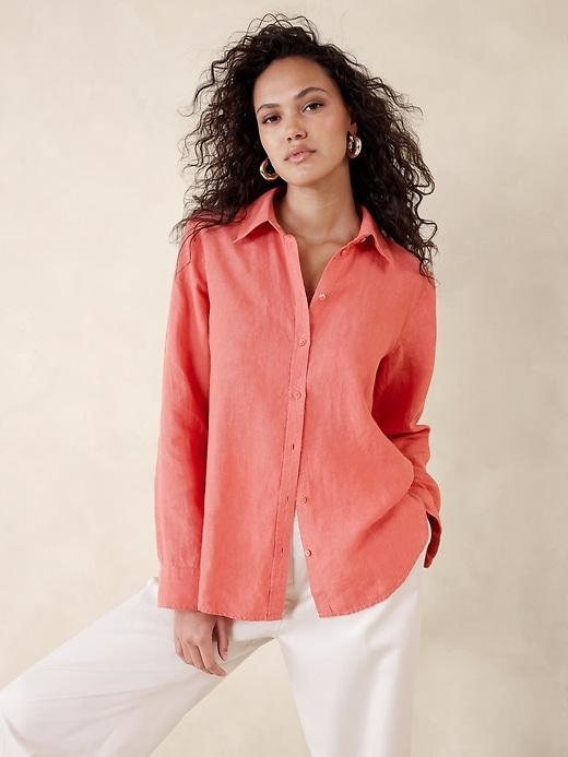 The Perfect Linen Shirt Product Image