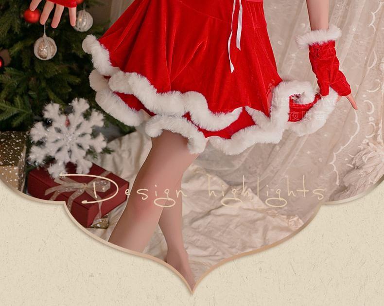 Christmas Lingerie Costume Set Product Image