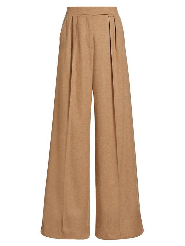 Womens Fagus Pleated Wide-Leg Pants Product Image